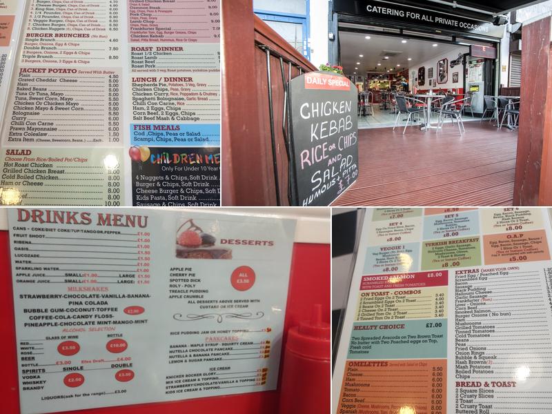 Giggling Sausage Menu