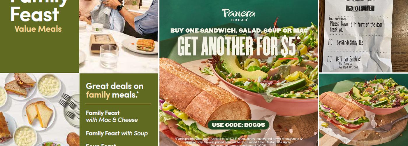 Panera Bread Menu