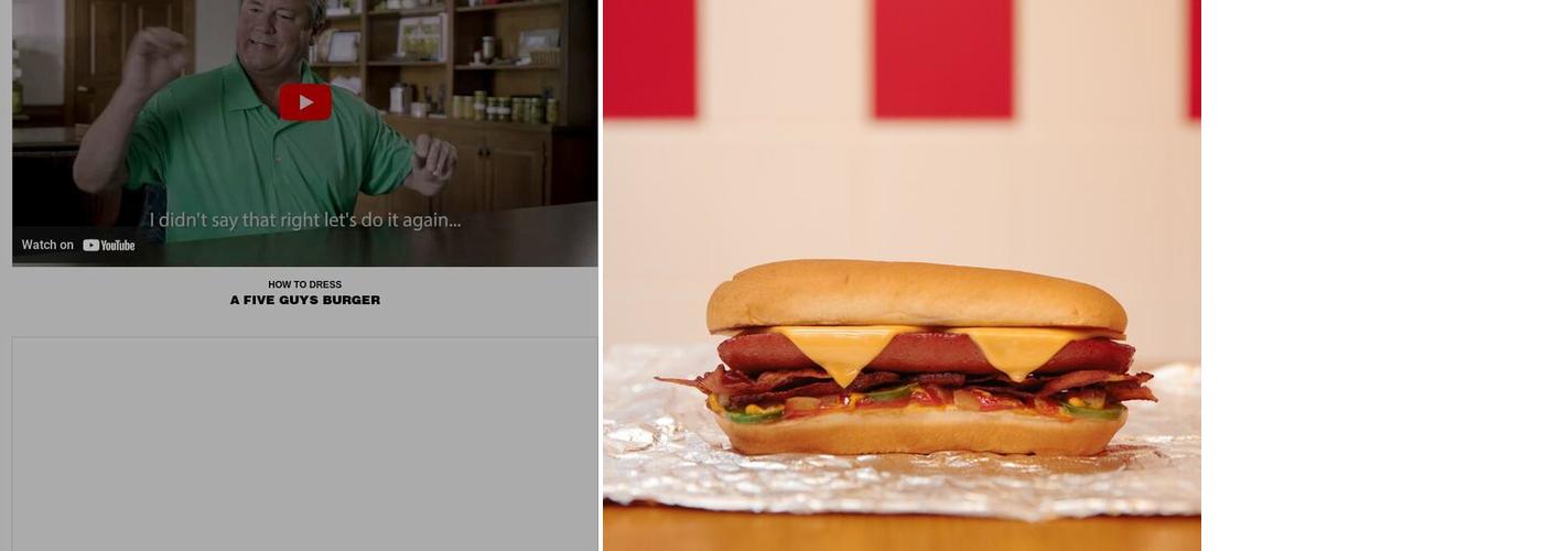 Five Guys Menu