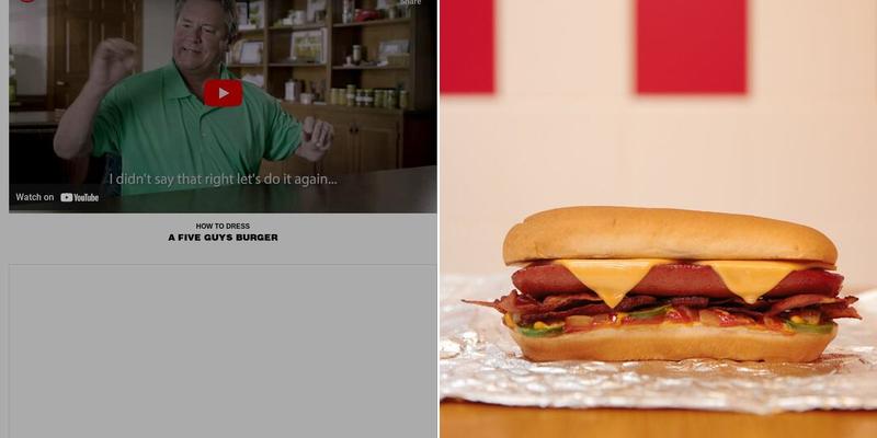 Five Guys Menu