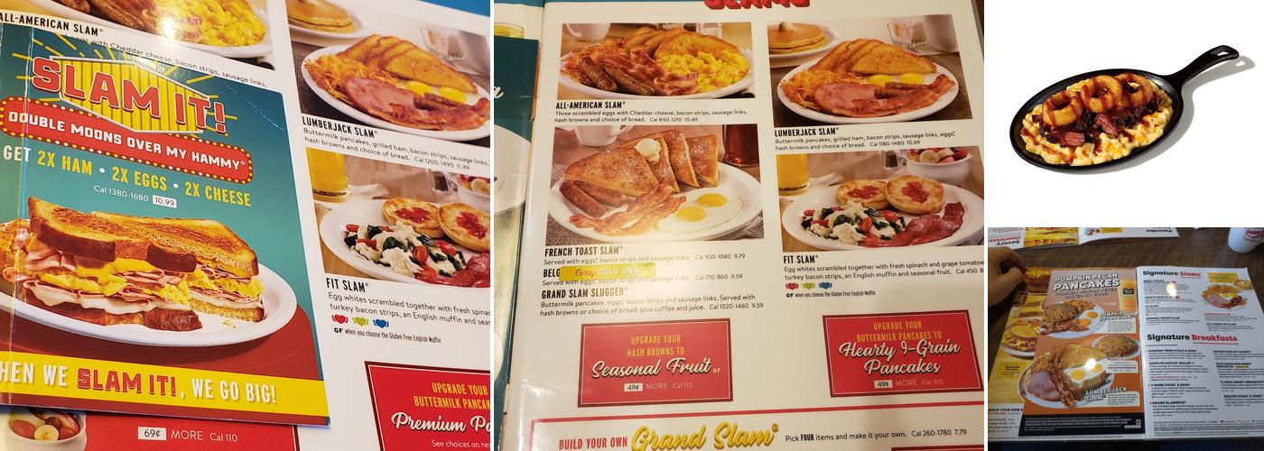 Denny's Menu