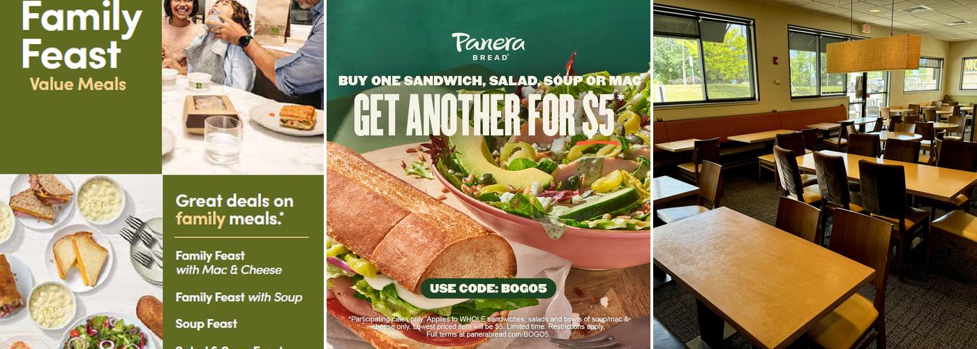 Panera Bread Menu