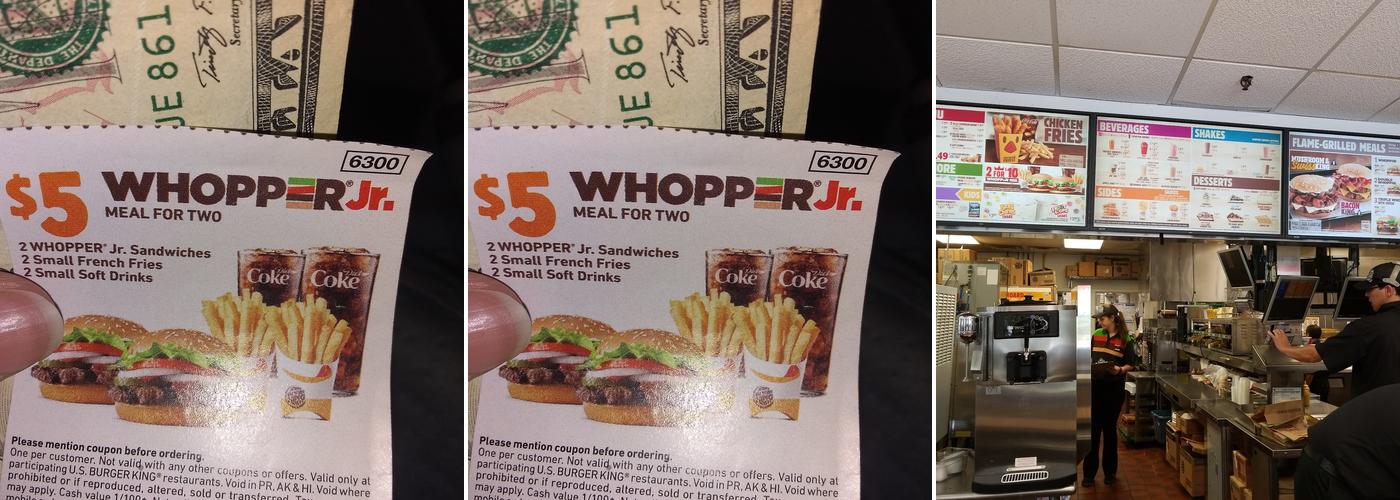 Burger King Menu