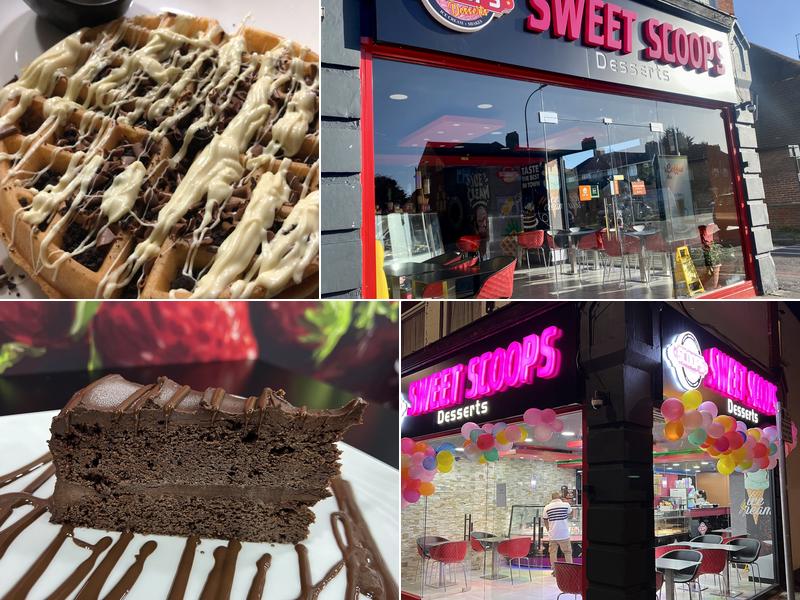 Sweet scoops desserts