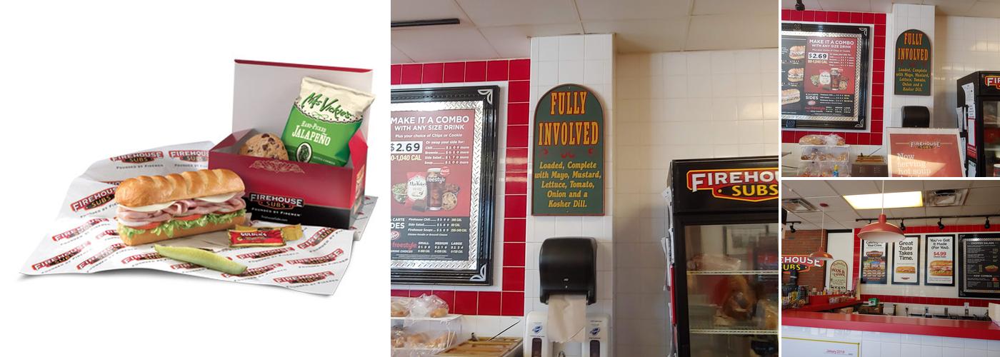 Firehouse Subs Sarno Menu