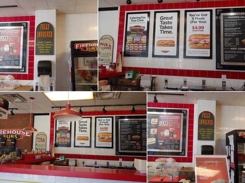 Firehouse Subs Sarno Menu