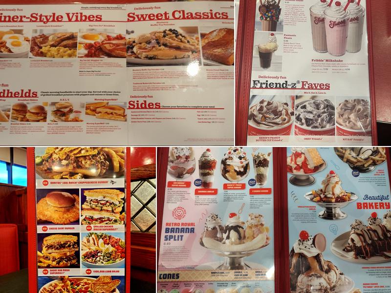 Friendly's Menu