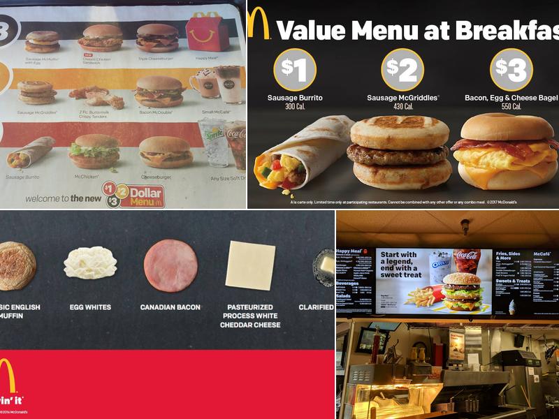 McDonald's Menu