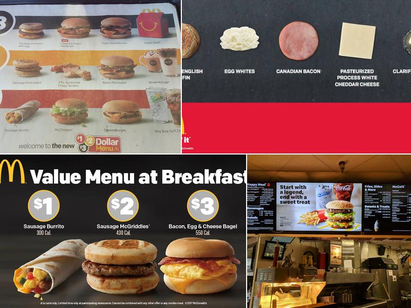 McDonald's Menu