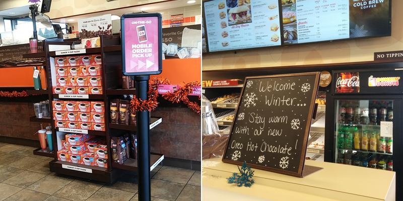 Dunkin' Menu