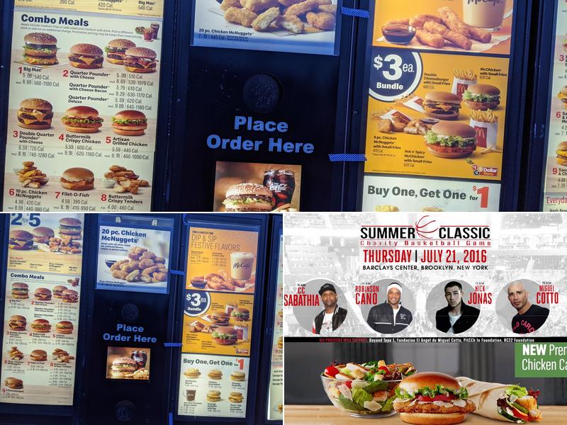 McDonald's Menu