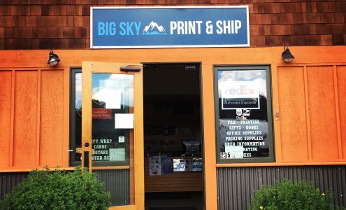 BIG SKY PRINT AND SHIP