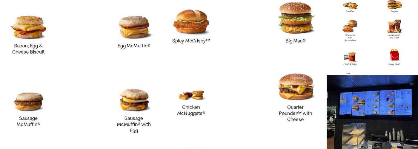 McDonald's Menu