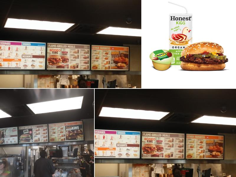 Burger King Menu