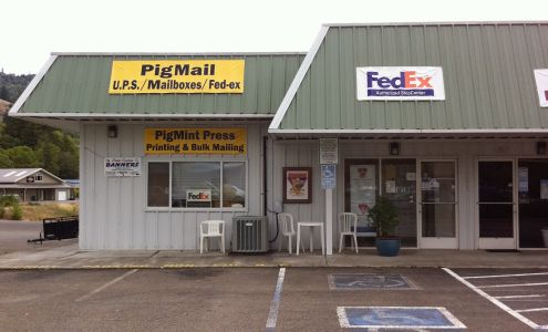PigMint Press & Office Center: An Authorized FedEx & UPS Shipping Location Redway