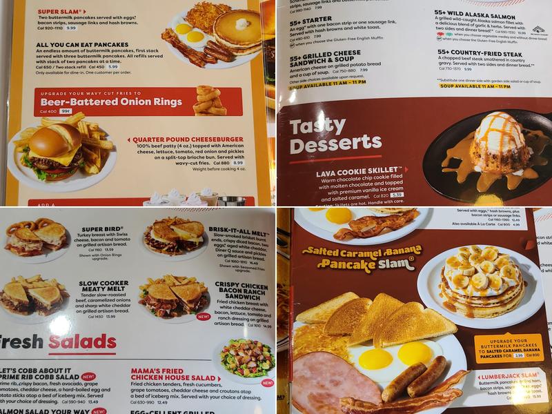 Denny's Menu