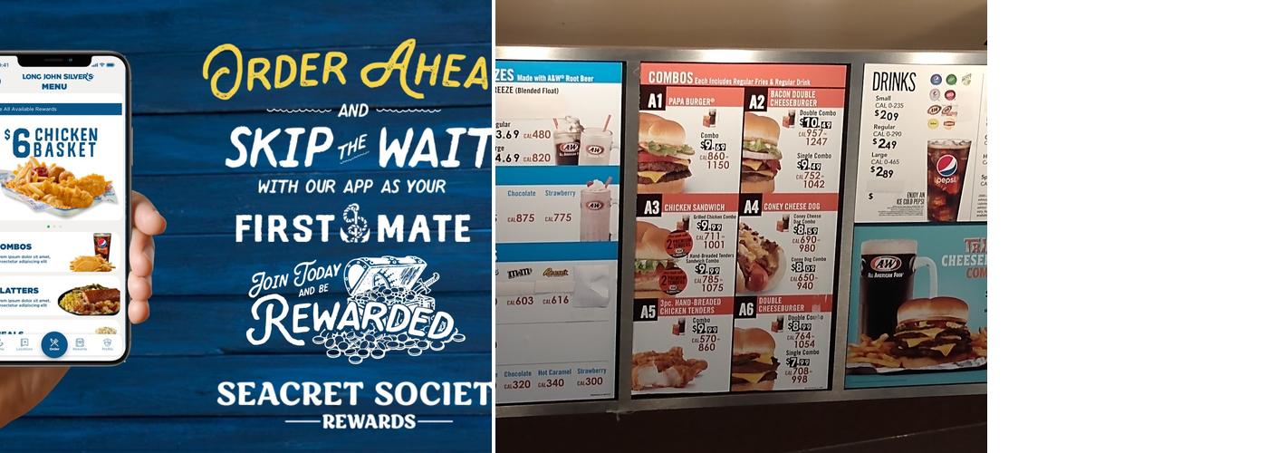 Long John Silver's | A&W Menu