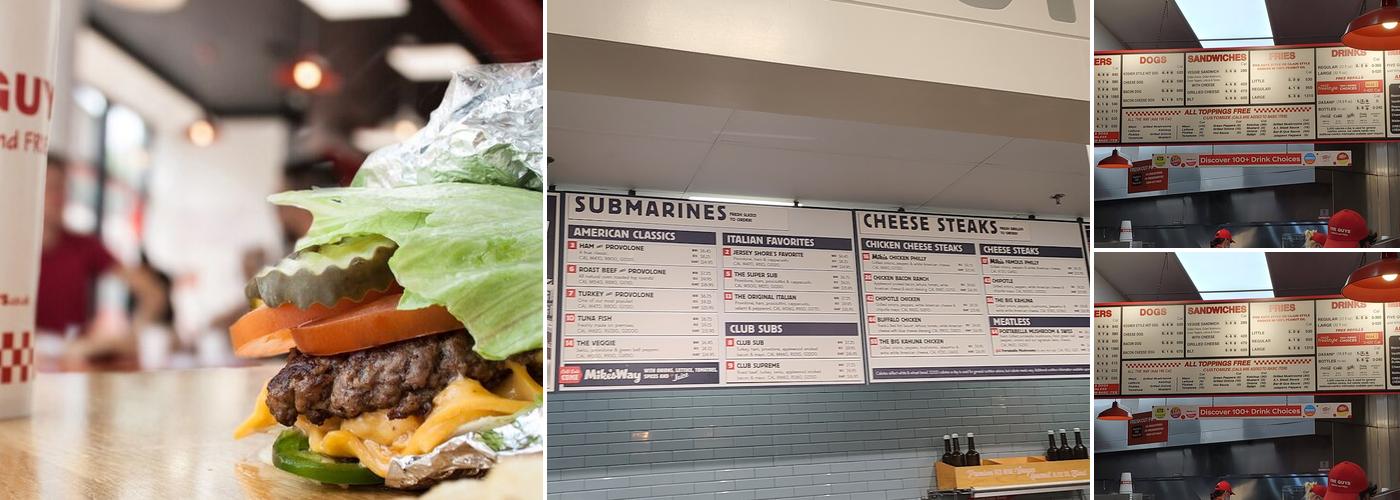 Five Guys Menu
