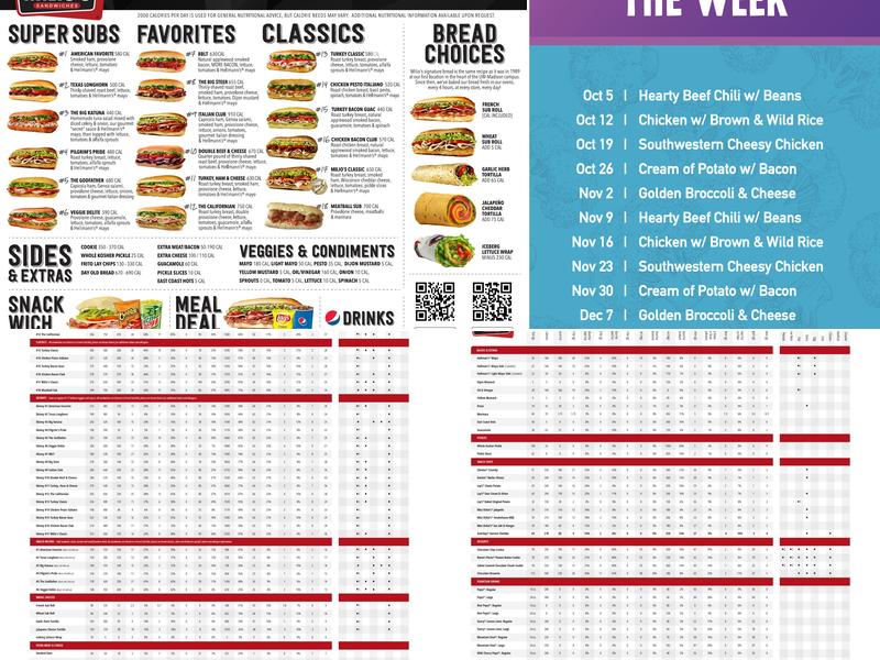 Milio's Sandwiches Menu