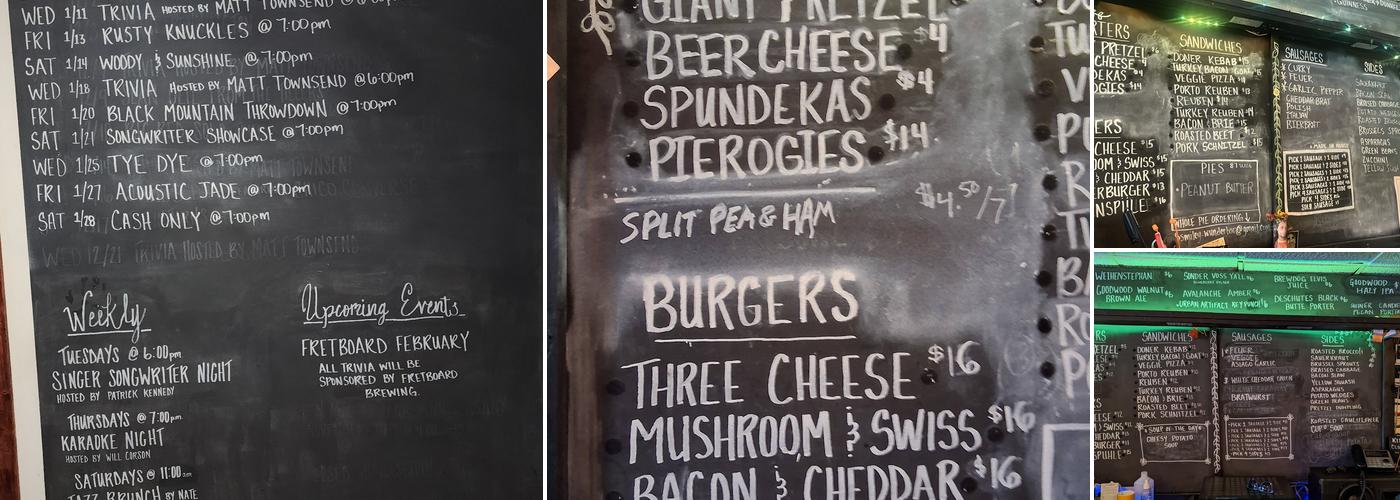 Wunderbar! Menu