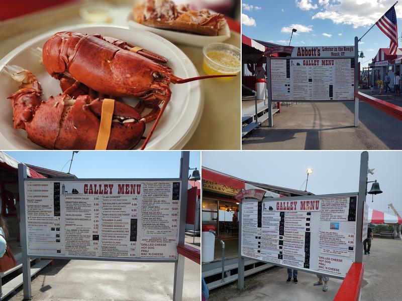 Abbott's Lobster In the Rough (Noank) Menu