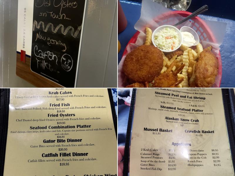 Lee & Rick's Oyster Bar Menu