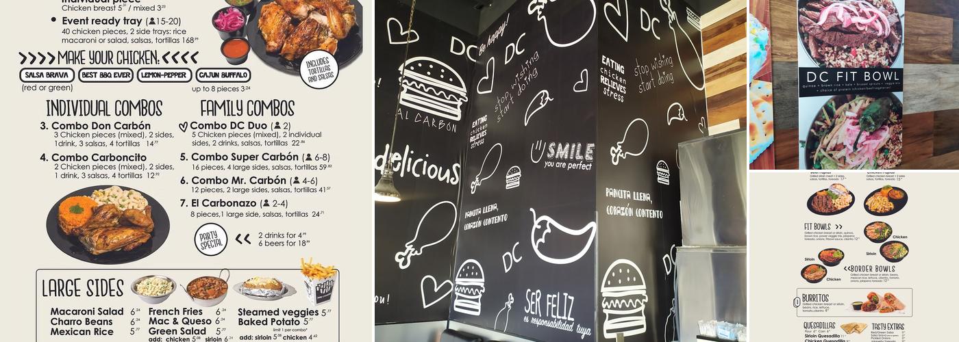 Don Carbon Menu