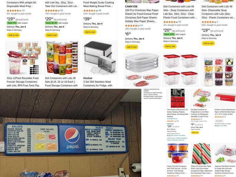 Dixie Delicatessen Menu