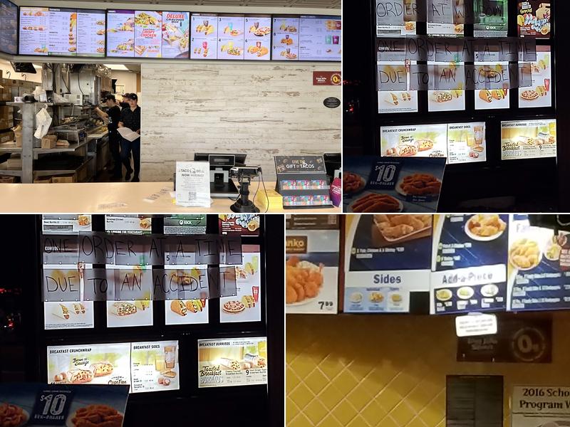 Taco Bell / Long John Silver's Menu