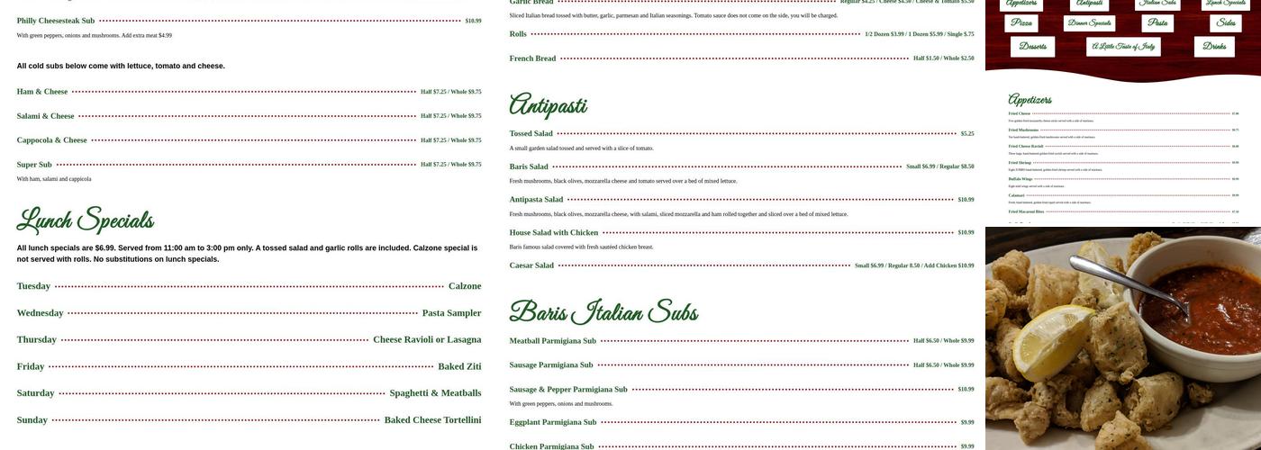 Baris Menu