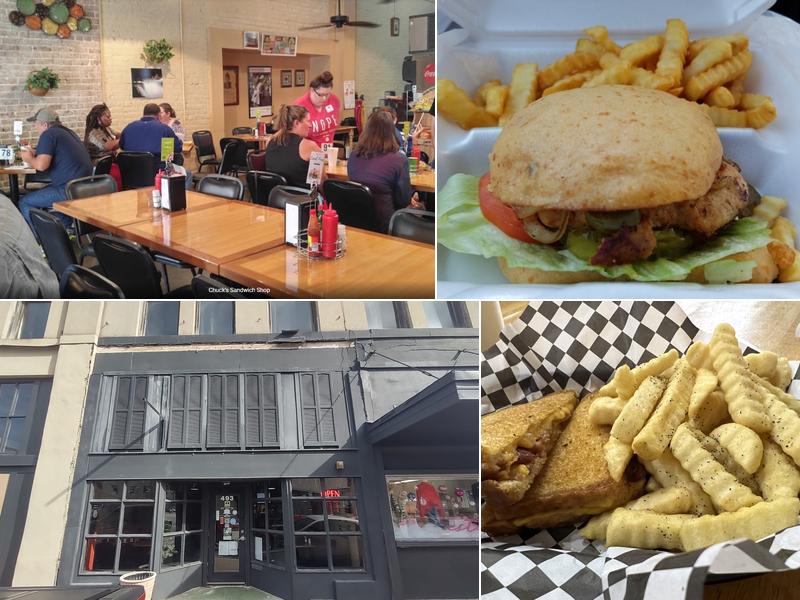 Chuck's Sandwich Shop 493 Pearl St, Beaumont