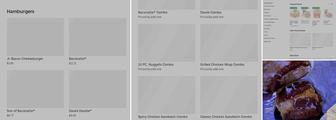 Wendy's Menu