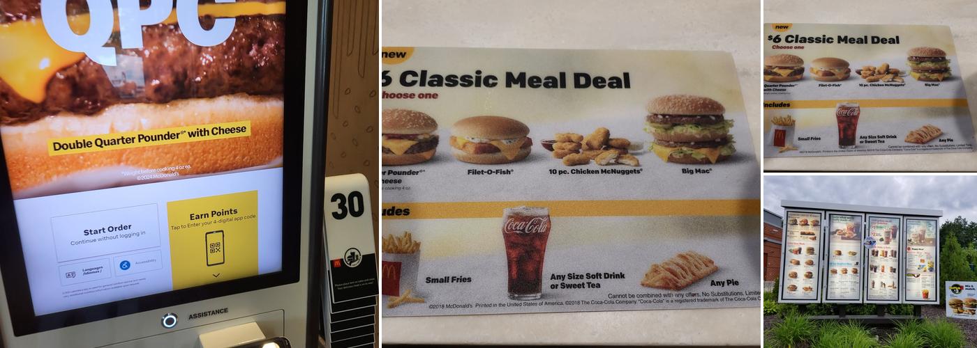 McDonald's Menu