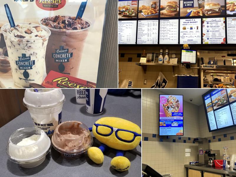 Culver’s Menu