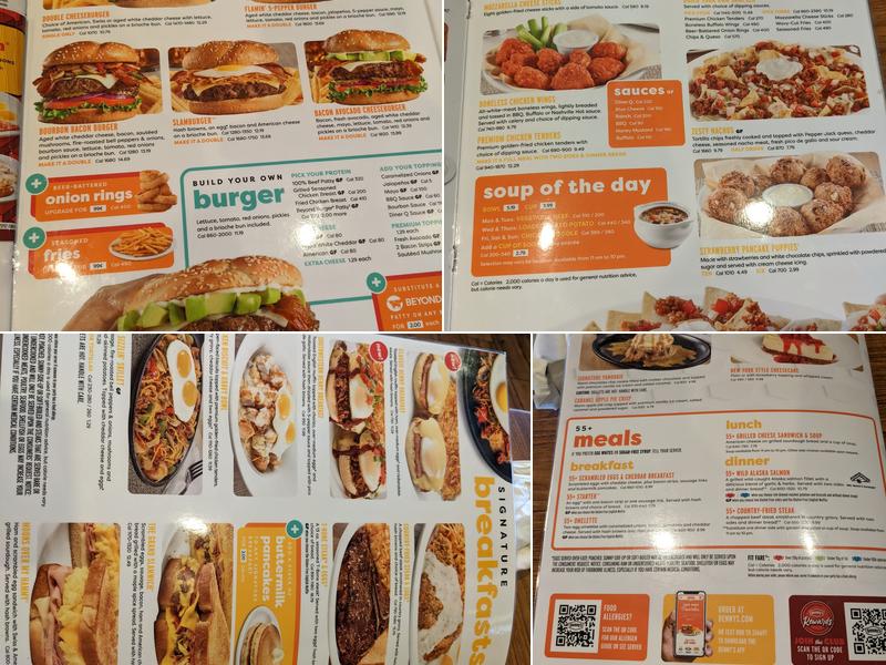 Denny's Menu