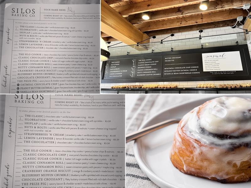 Silos Baking Co. Menu