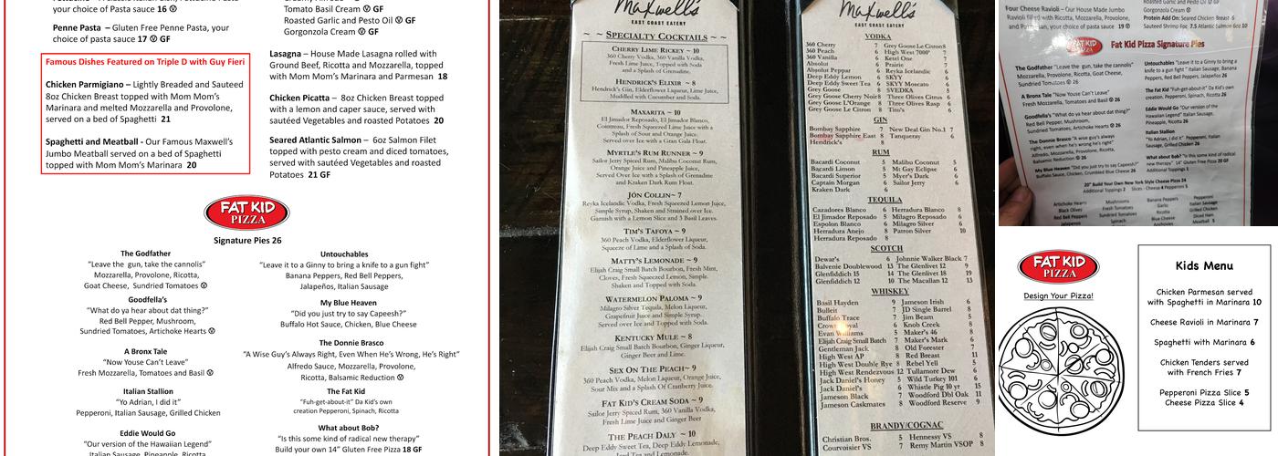 Maxwell's Menu