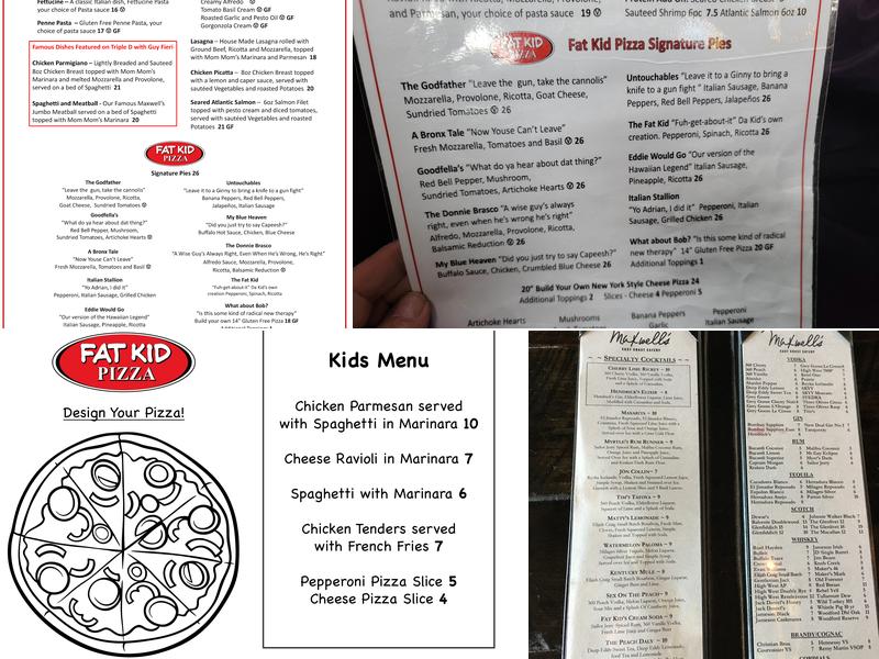 Maxwell's Menu