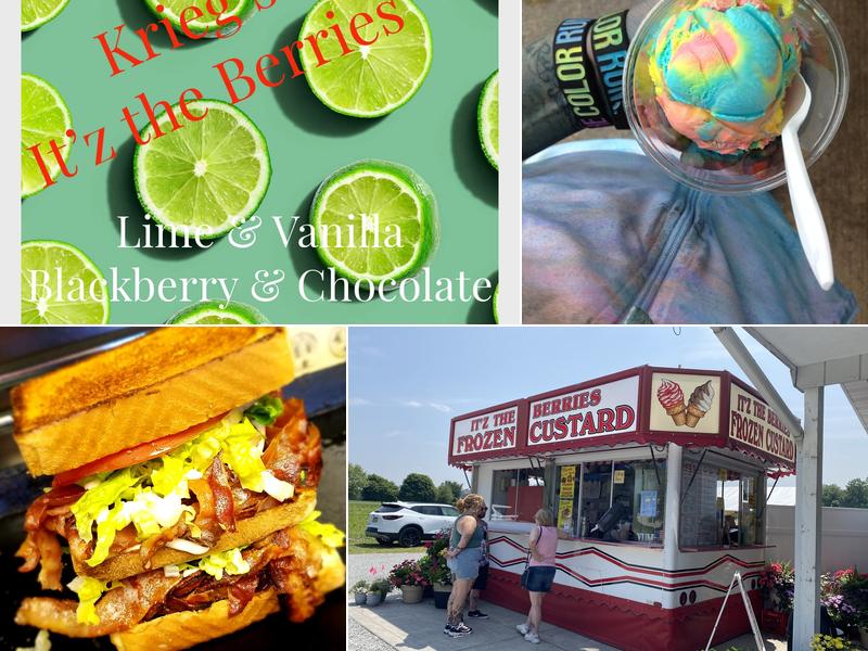 Krieg's It'z the Berries Frozen Custard