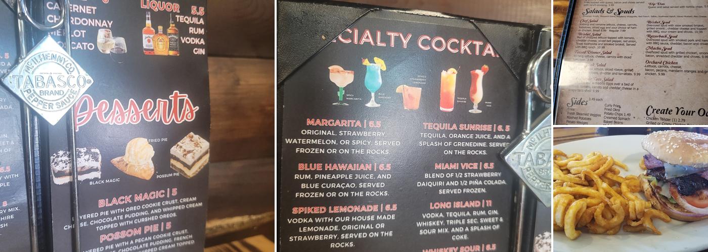 Charbroiler Restaurant Menu