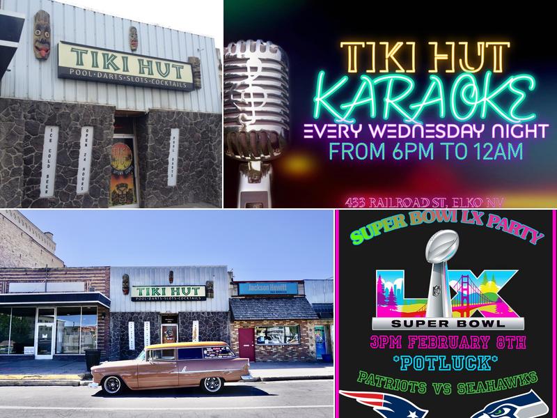 Tiki Hut 433 Railroad St, Elko