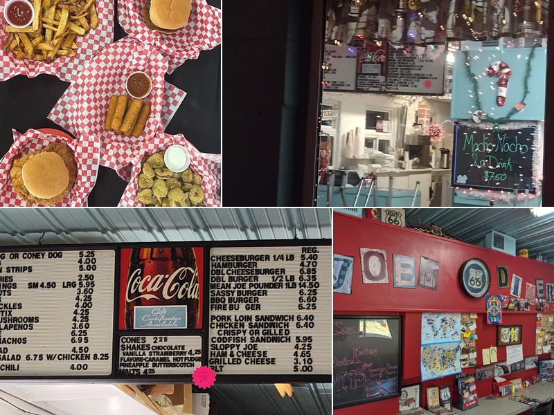 Joe's Diner Menu