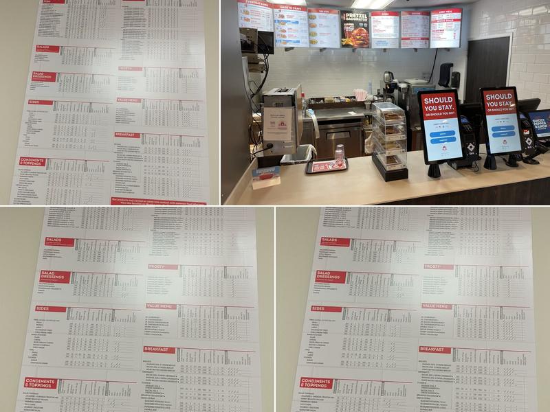 Wendy's Menu