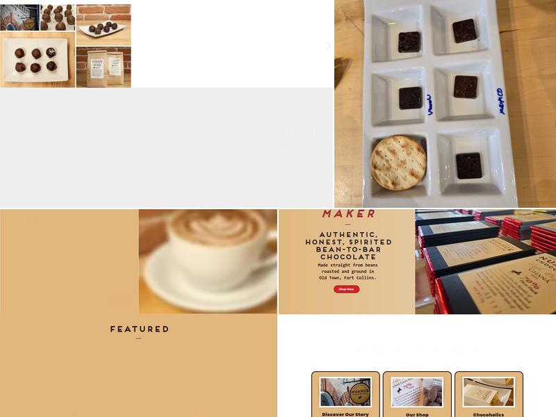 Nuance Chocolate Menu