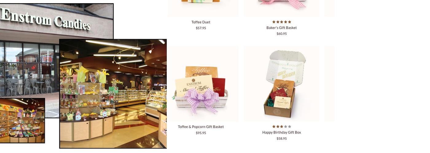 Enstrom Candies Cherry Creek Menu