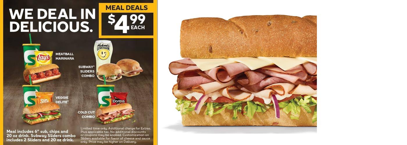 Subway Menu
