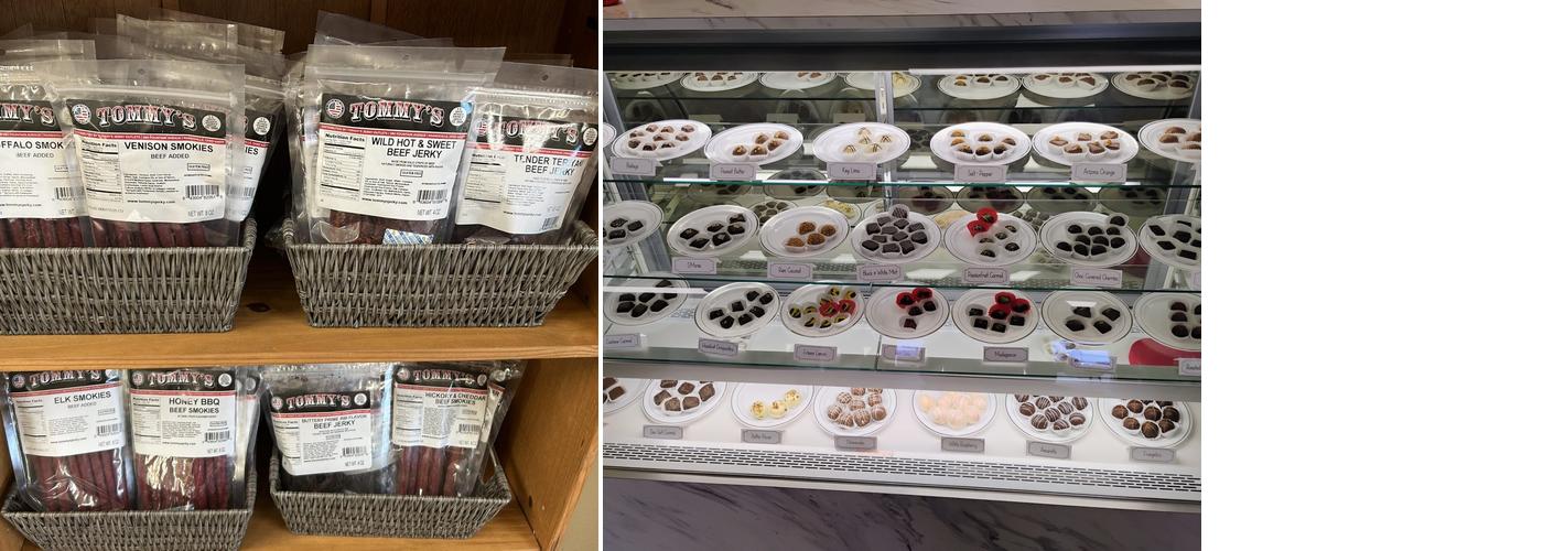 Ruby's Divine Chocolates Menu