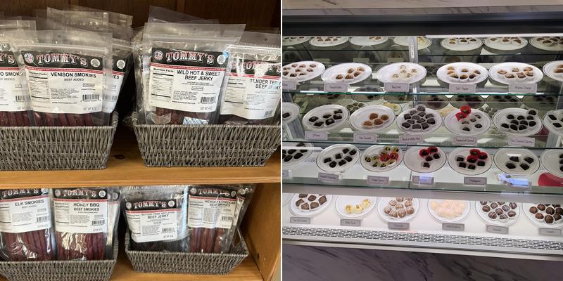 Ruby's Divine Chocolates Menu