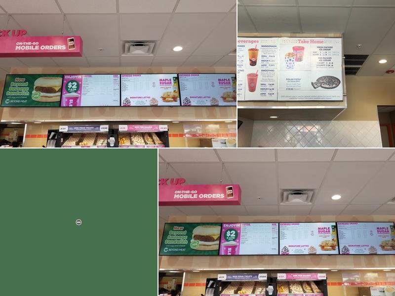 Dunkin' Menu