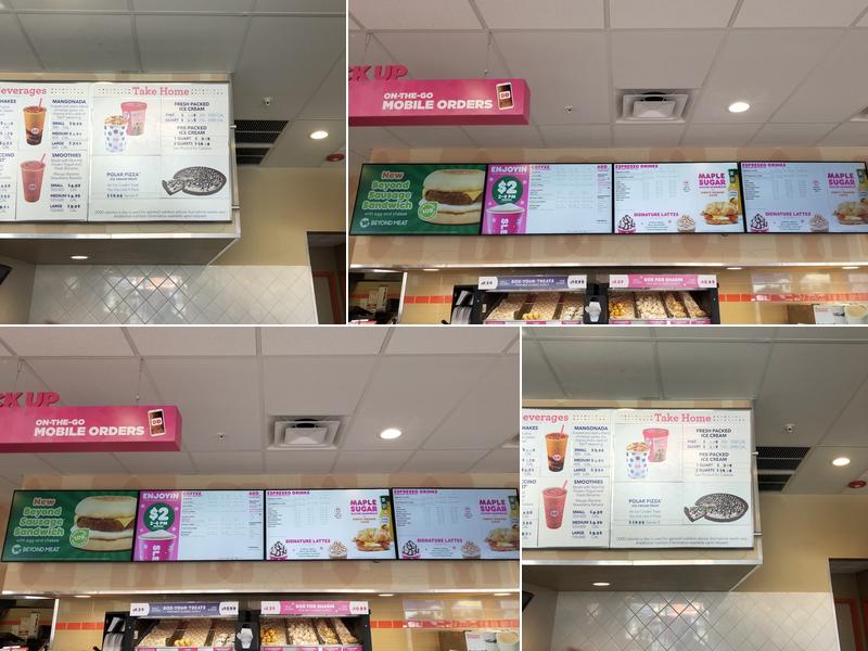 Dunkin' Menu